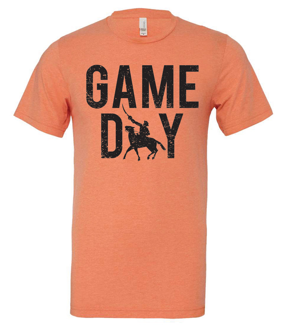 S-O Athletic Booster Club Adult Sizes Canvas Brand Game Day Design Short Sleeve Tees