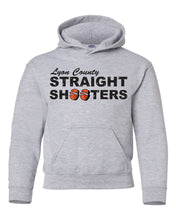 Load image into Gallery viewer, Straight Shooters Gildan Sport Grey Hooded Sweatshirt
