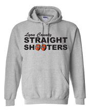 Load image into Gallery viewer, Straight Shooters Gildan Sport Grey Hooded Sweatshirt
