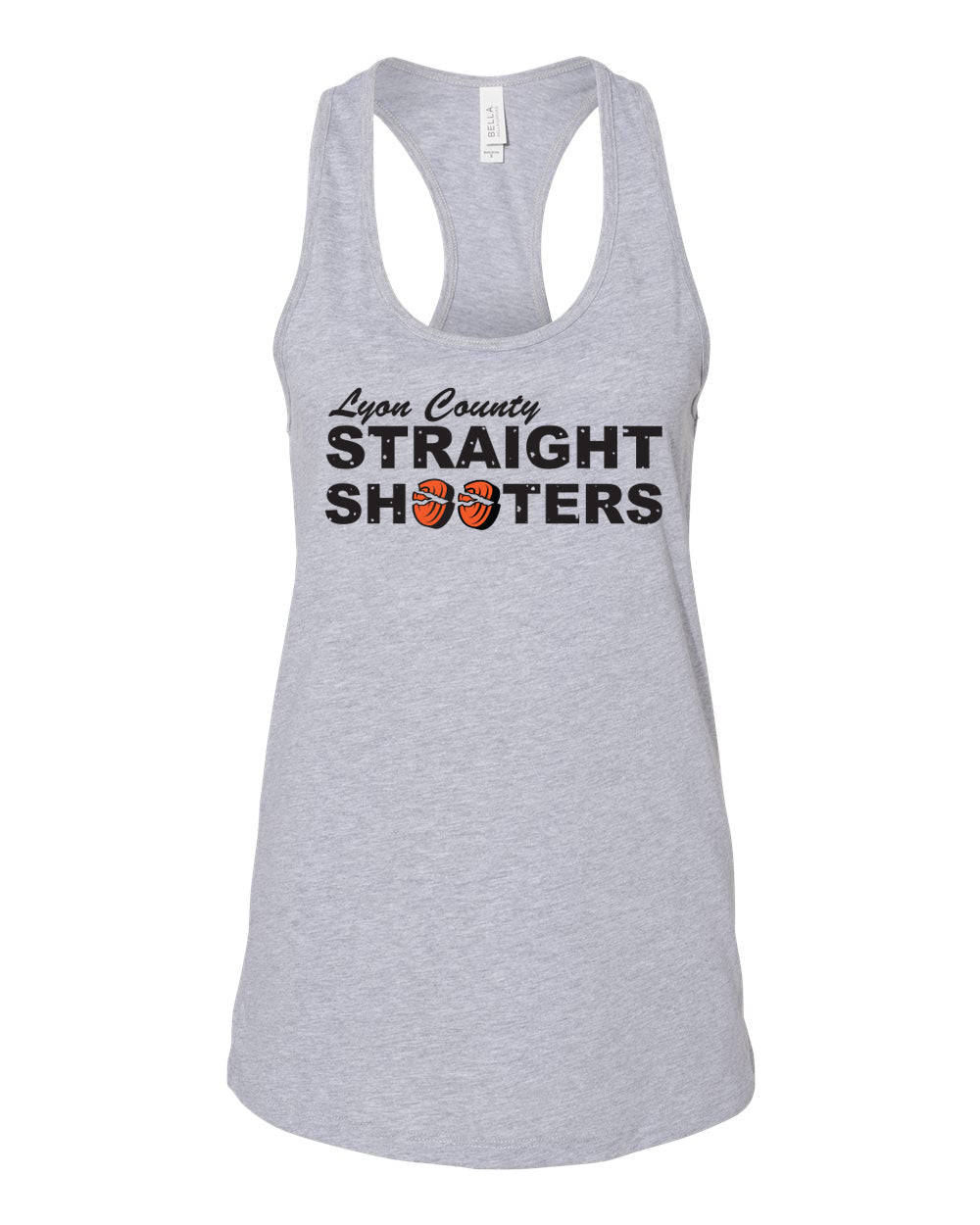 Straight Shooters Canvas Athletic Heather Tank Top