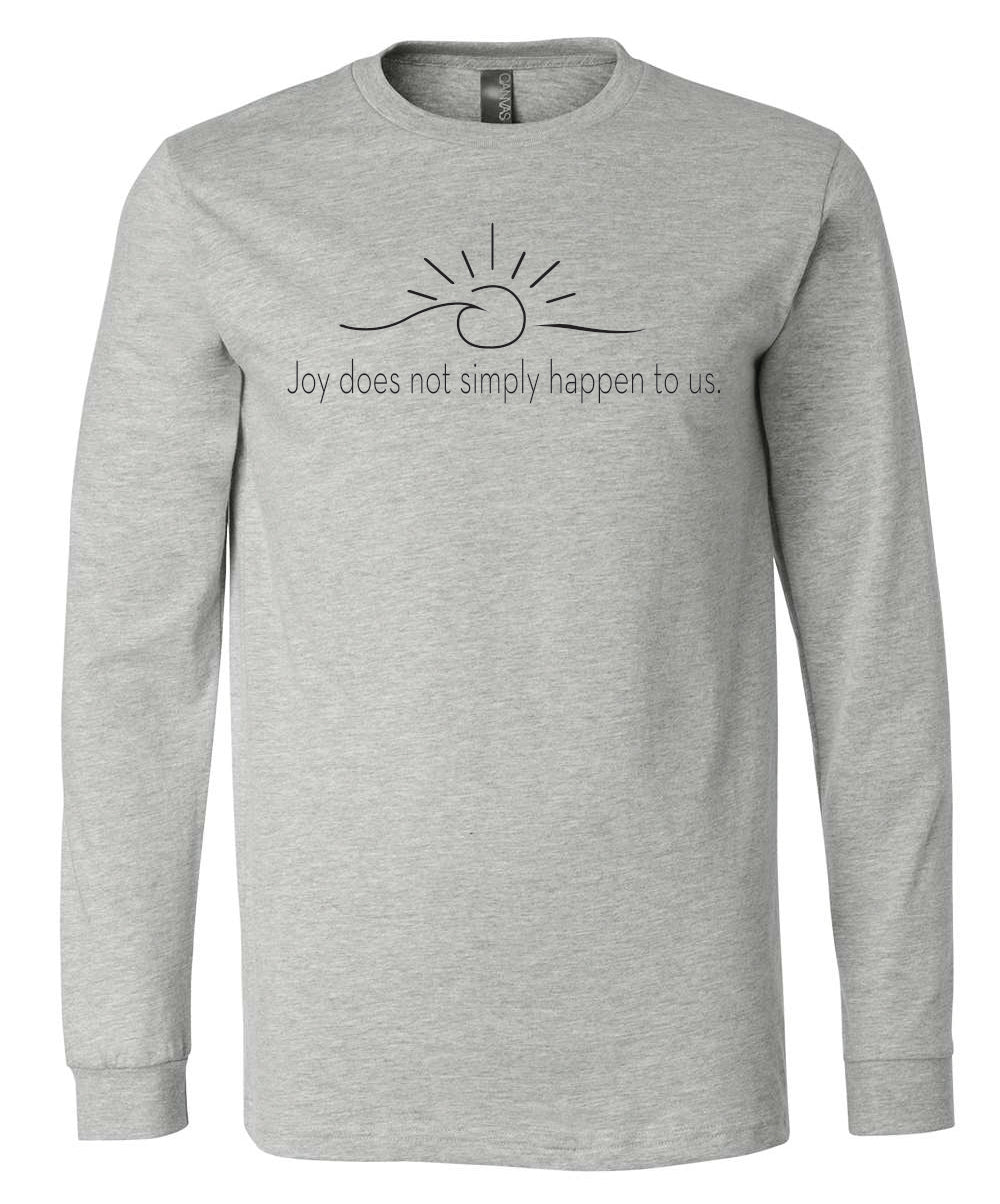 Randi's Warriors JOY DOES NOT ... Canvas Long Sleeve T-Shirts