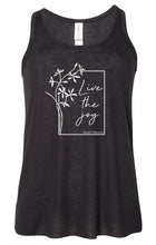 Load image into Gallery viewer, Randi&#39;s Warriors LIVE THE JOY Canvas Ladies &amp; Girls Tank Tops
