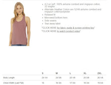 Load image into Gallery viewer, Randi&#39;s Warriors LIVE THE JOY Canvas Ladies &amp; Girls Tank Tops
