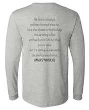 Load image into Gallery viewer, Randi&#39;s Warriors JOY DOES NOT ... Canvas Long Sleeve T-Shirts
