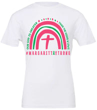 Load image into Gallery viewer, #MargarettStrong Rainbow Canvas Short Sleeve Tees
