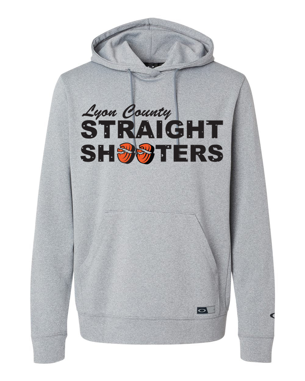 Straight Shooters Oakley New Granite Heather Hooded Sweatshirt