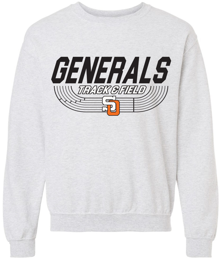2025 S-O Track Gildan Crewneck Sweatshirts