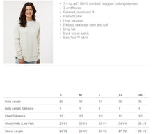 Load image into Gallery viewer, Randi&#39;s Warriors JOY DOES NOT ... LAT Ladies Crewneck Sweatshirts
