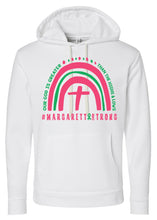 Load image into Gallery viewer, #MargarettStrong Rainbow Next Level Hooded Sweatshirts
