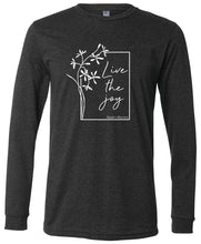 Load image into Gallery viewer, Randi&#39;s Warriors LIVE THE JOY Canvas Long Sleeve T-Shirts
