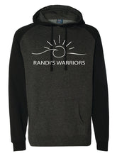 Load image into Gallery viewer, Randi&#39;s Warriors Independent Trading Company Raglan Hooded Sweatshirts
