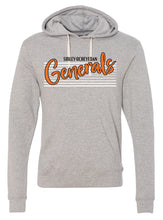 Load image into Gallery viewer, S-O Athletic Booster Club G4 Generals Design J America Triblend Hooded Sweatshirt
