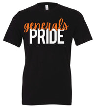 Load image into Gallery viewer, S-O Athletic Booster Club Adult Sizes Canvas Brand Generals Pride Design Short Sleeve Tees
