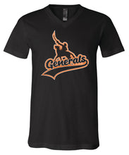 Load image into Gallery viewer, S-O Athletic Booster Club  Canvas Brand G1 Design V-Neck Short Sleeve Tees
