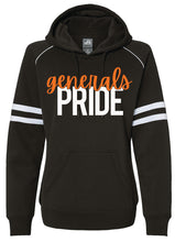 Load image into Gallery viewer, S-O Athletic Booster Club Generals Pride Design Ladies Hoodies
