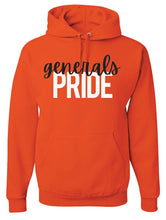 Load image into Gallery viewer, S-O Athletic Booster Club Generals Pride Design Basic Hooded Sweatshirts
