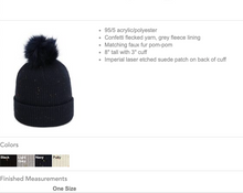 Load image into Gallery viewer, 2025 S-O Track Imperial Cuffed Beanie w/Pom
