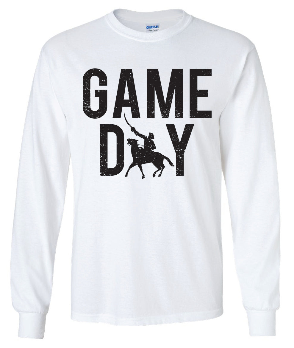 S-O Athletic Booster Club Game Day Design Long Sleeve Tees