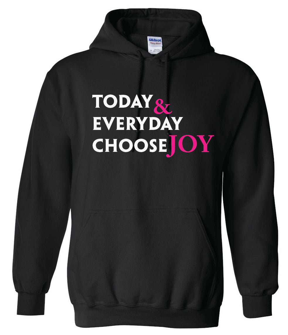 Randi's Warriors TODAY & EVERYDAY CHOOSE JOY Gildan Hooded Sweatshirts