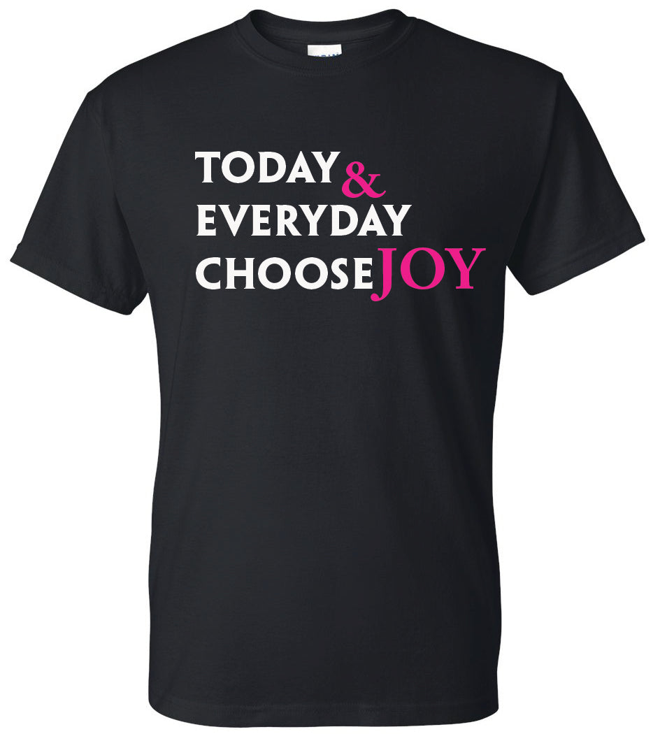 Randi's Warriors TODAY & EVERYDAY CHOOSE JOY Gildan Short Sleeve T-Shirts