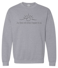 Load image into Gallery viewer, Randi&#39;s Warriors JOY DOES NOT... Gildan Crewneck Sweatshirts
