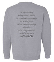 Load image into Gallery viewer, Randi&#39;s Warriors JOY DOES NOT... Gildan Crewneck Sweatshirts
