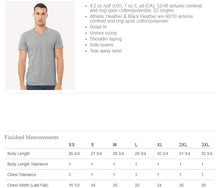 Load image into Gallery viewer, S-O Athletic Booster Club Canvas Brand G4 Generals Design V-Neck Short Sleeve Tees
